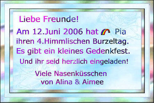 Wir freuen uns!